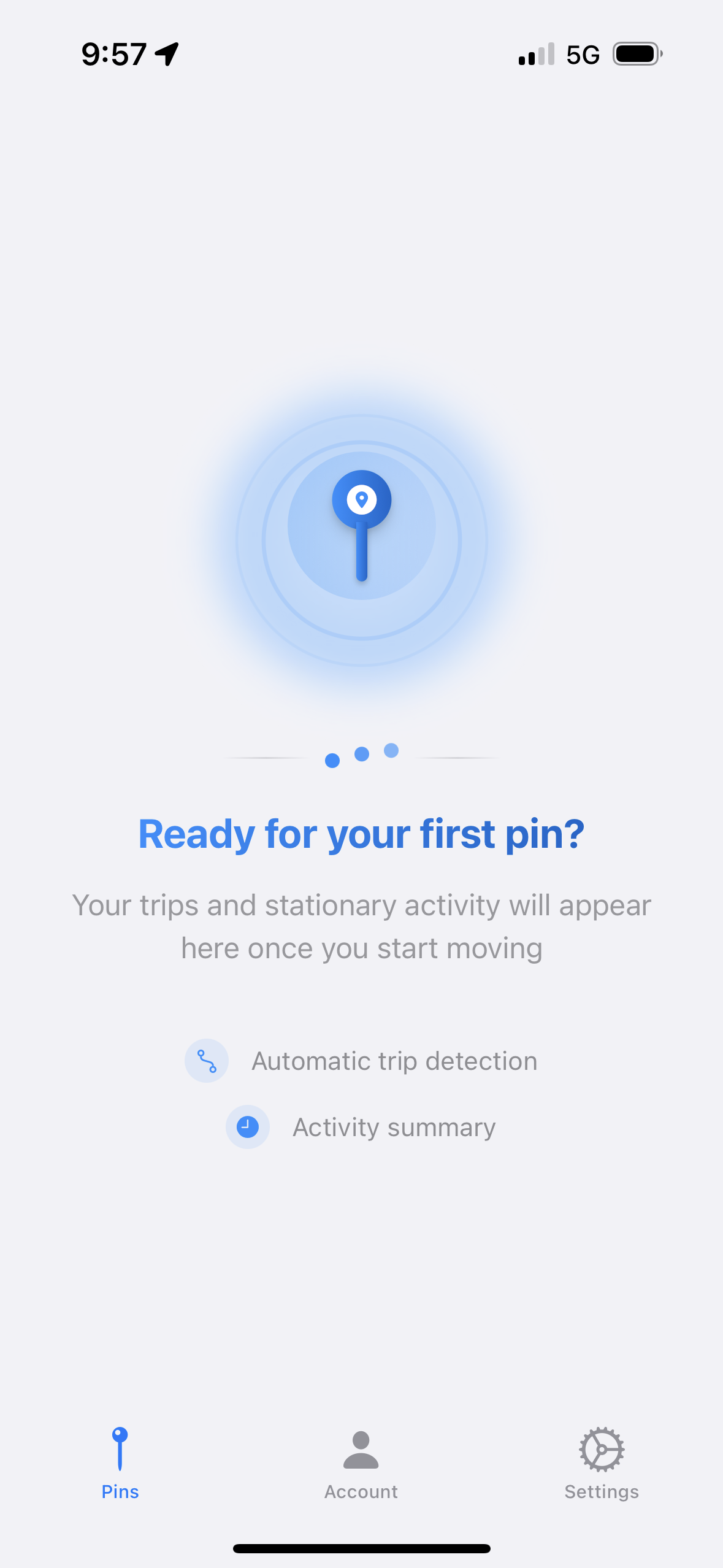 Pinpoint App Trip Detail